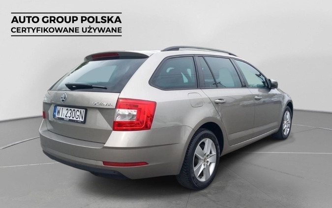 Skoda Octavia cena 49500 przebieg: 157189, rok produkcji 2017 z Goniądz małe 254